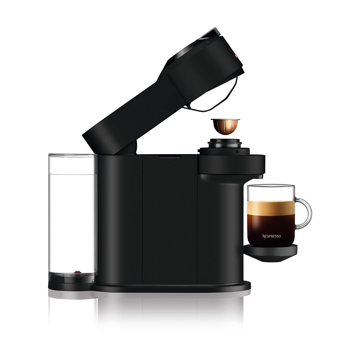Vertuo Next Machine à café et expresso avec WIFI et Bluetooth intégrés, Noir mat