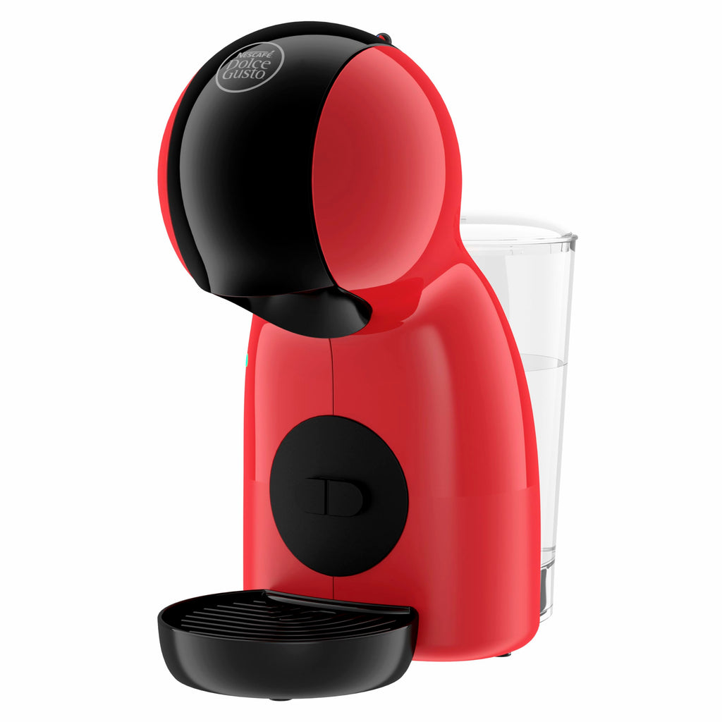 Machine à café capsules, Pression 15 Bars, Cafetière Dosettes Rouge et Noir