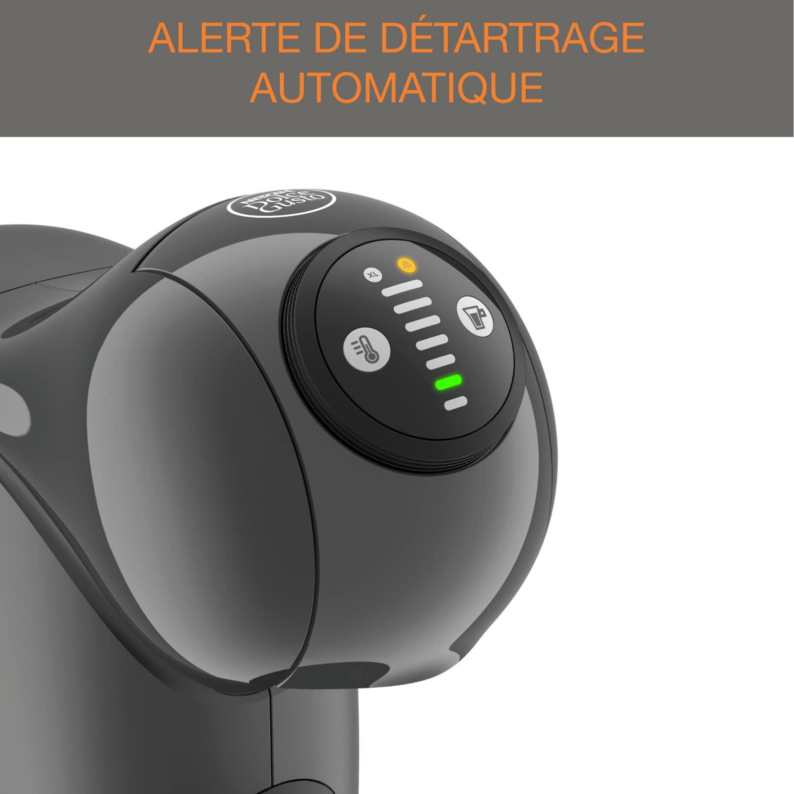 Machine à café dosettes multi-boissons, 0,8 L, Taille des boissons ajustable, Machine à espresso