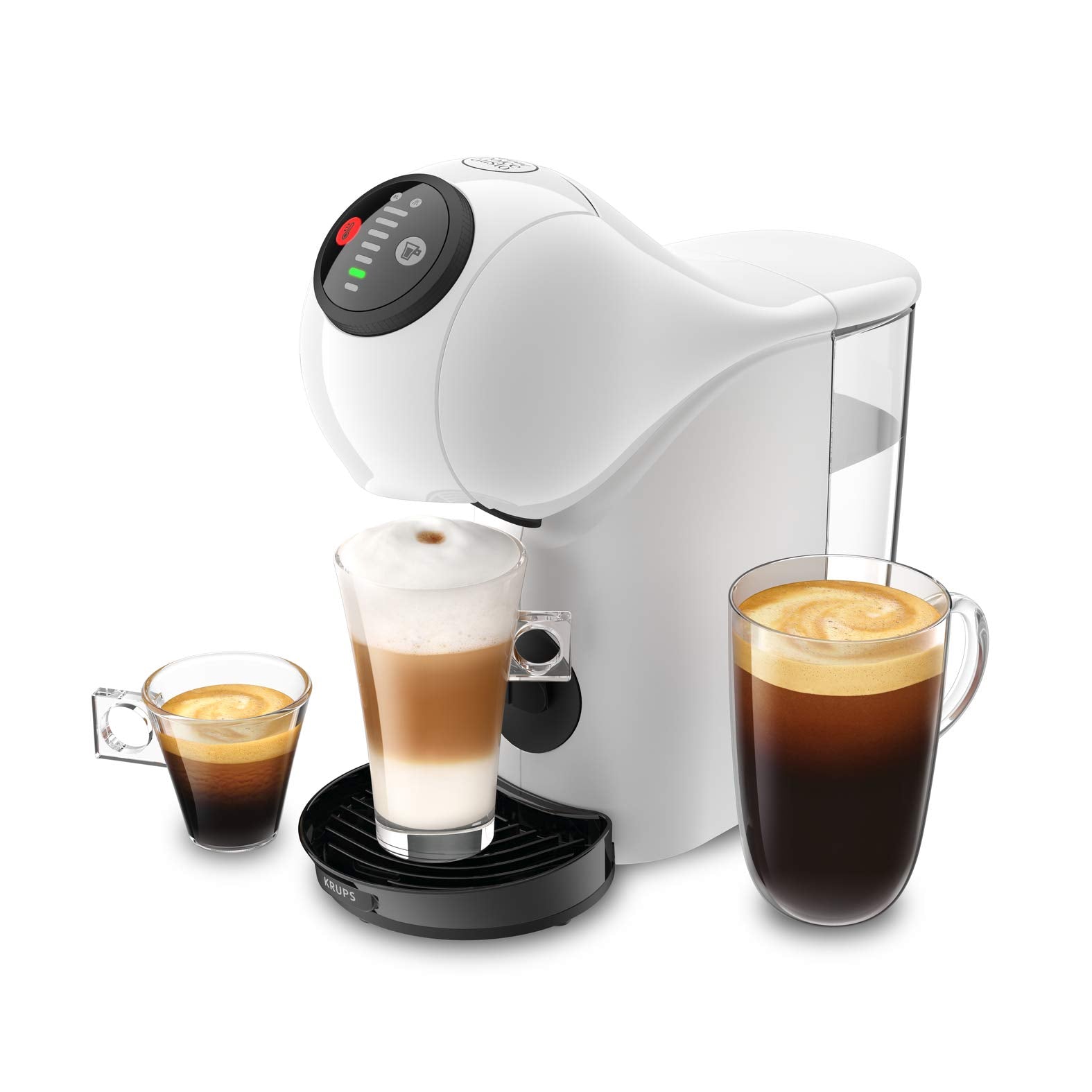 Machine à café dosettes pour multi-boissons, Compacte, Fonction XL, Cafetière espresso, Arrêt automatique, Genio S