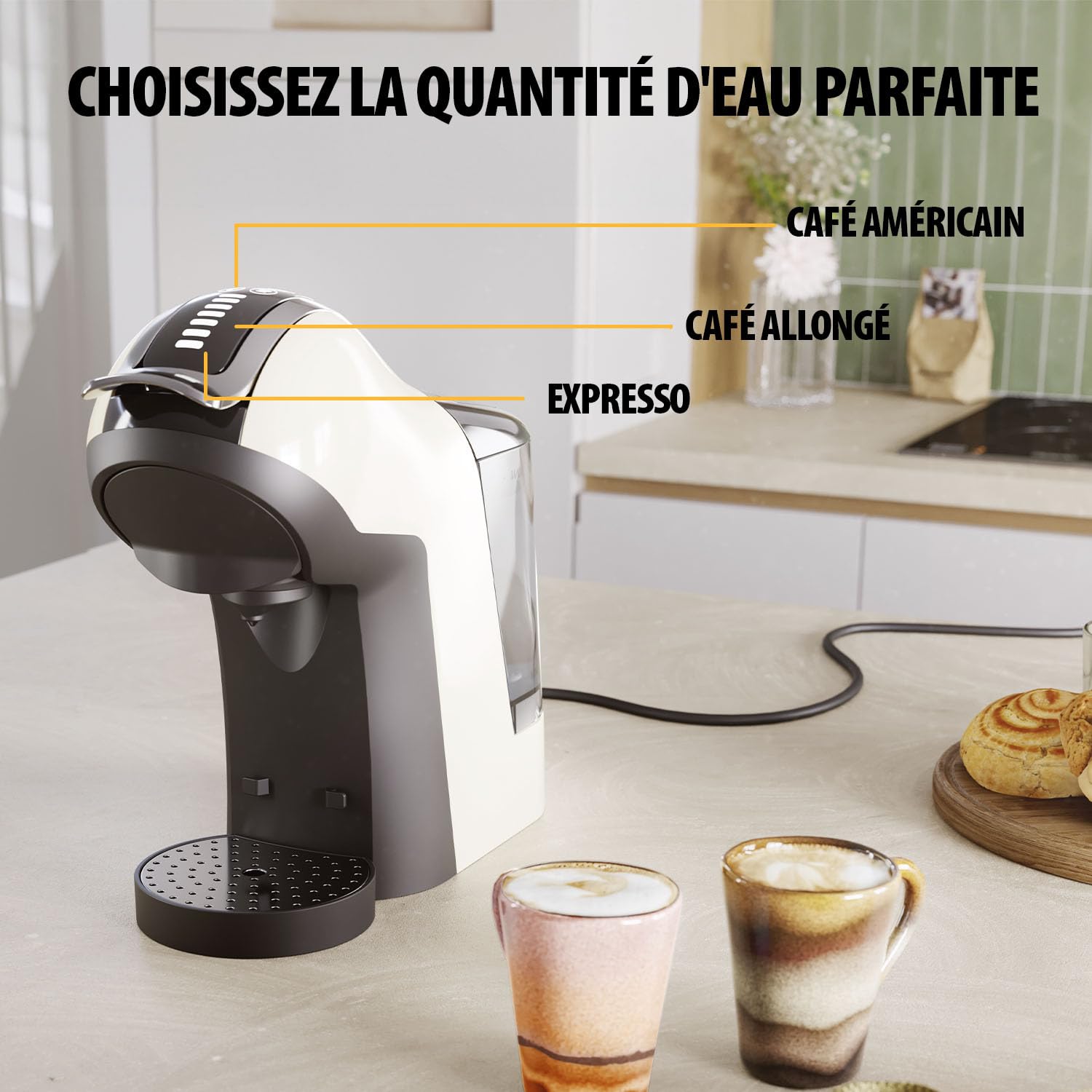 Machine à café Multi-Capsules 3-en-1 – 19 bars