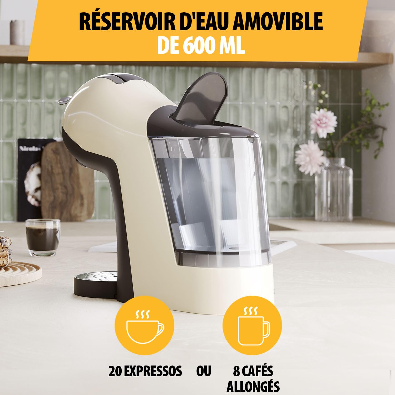 Machine à café Multi-Capsules 3-en-1 – 19 bars